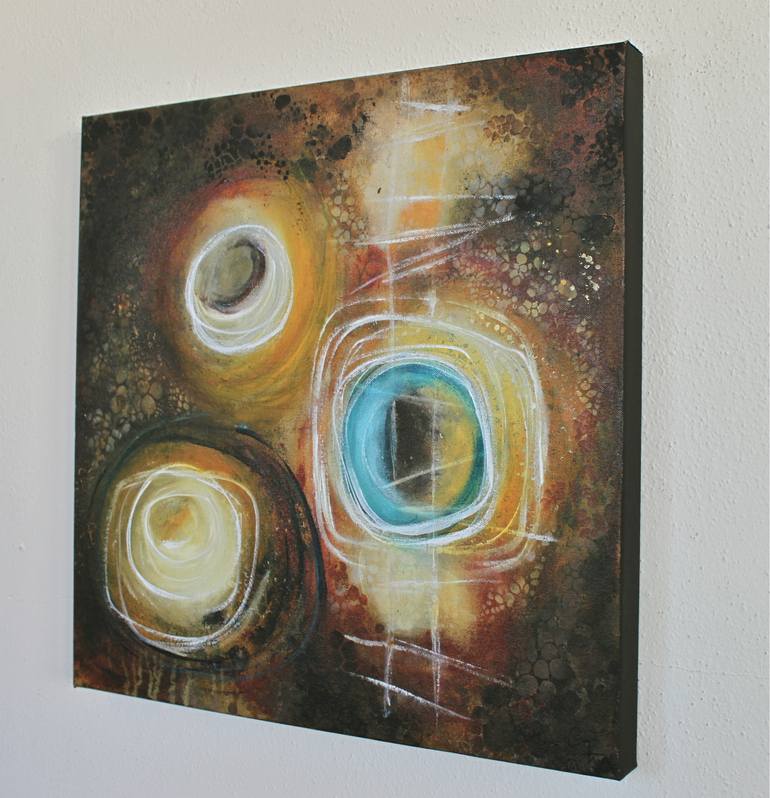 Original Abstract Painting by Leah Fitts