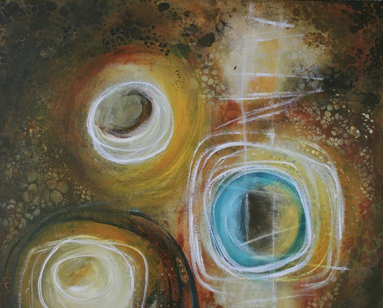 Original Abstract Painting by Leah Fitts