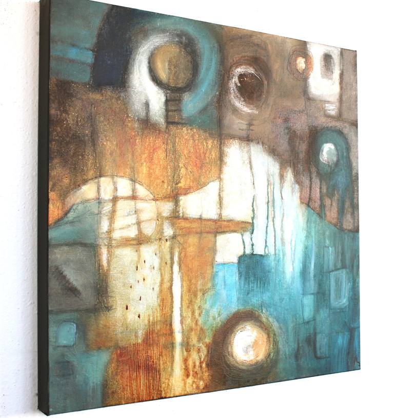 Original Abstract Painting by Leah Fitts