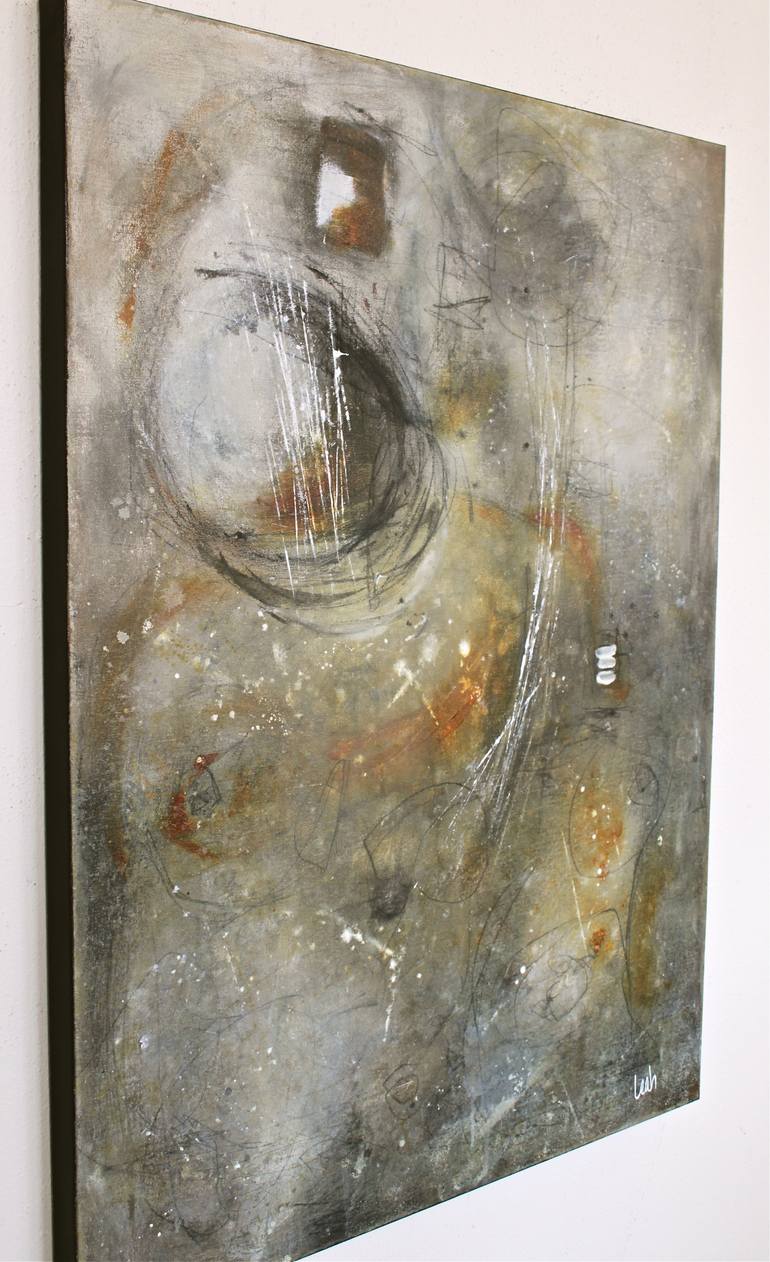 Original Abstract Painting by Leah Fitts