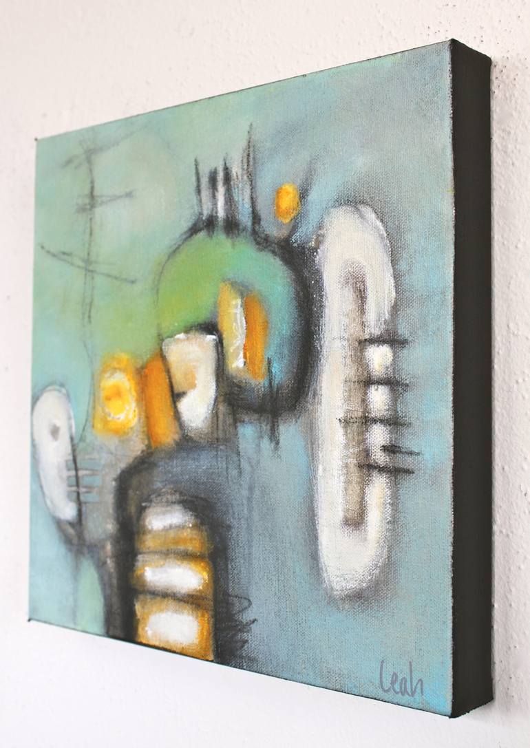 Original Modern Abstract Painting by Leah Fitts