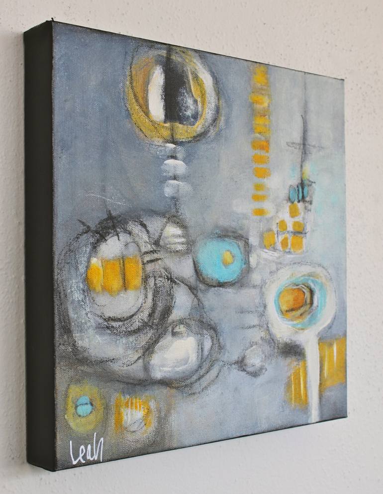 Original Modern Abstract Painting by Leah Fitts