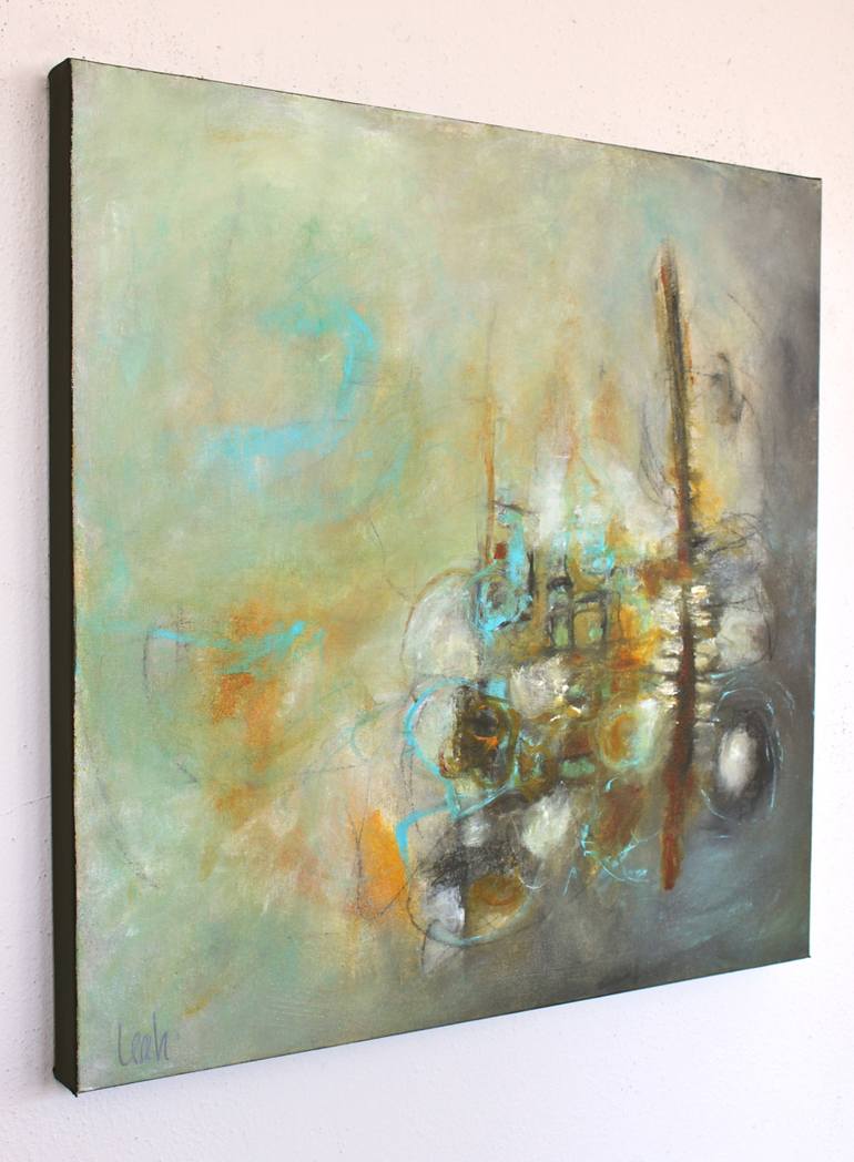 Original Abstract Painting by Leah Fitts