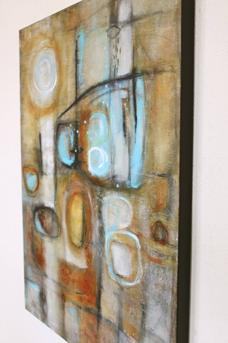 Original Abstract Painting by Leah Fitts