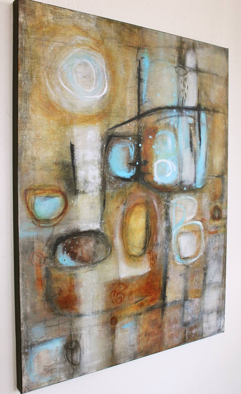 Original Modern Abstract Painting by Leah Fitts