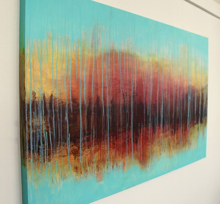 Original Abstract Painting by Leah Fitts