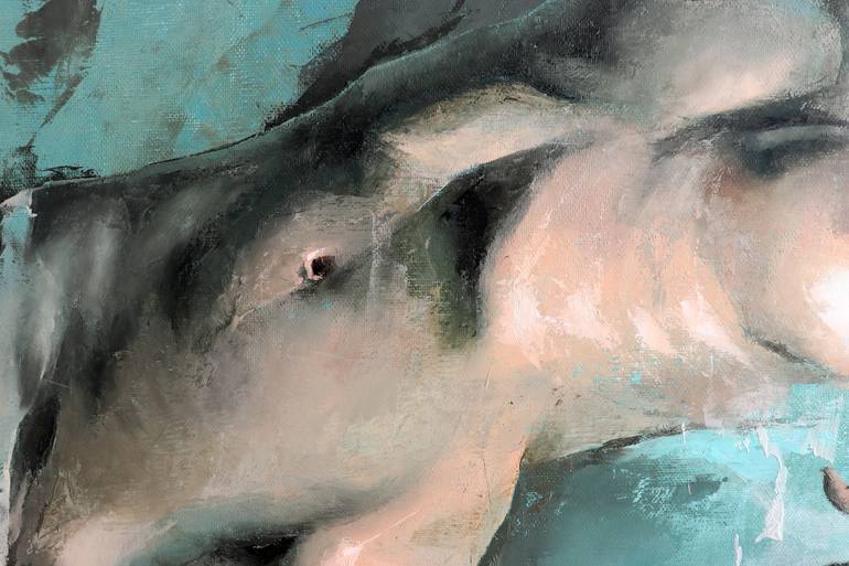 Original Contemporary Women Painting by Jonas Kunickas
