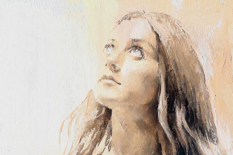 Original Figurative Nude Painting by Jonas Kunickas