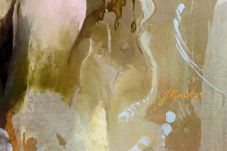 Original Figurative Nude Painting by Jonas Kunickas