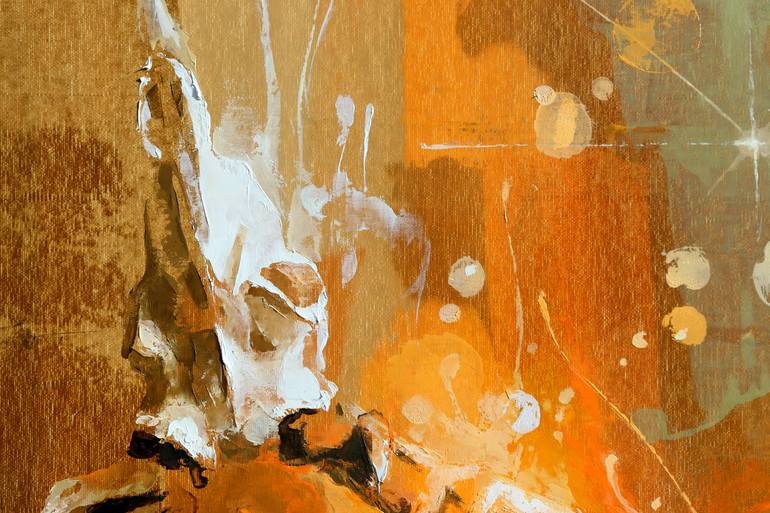 Original Figurative Nude Painting by Jonas Kunickas