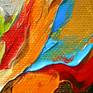 Ready to hang figurative palette knife oil painting by Jonas Kunickas.