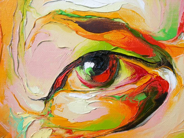 Original Documentary People Painting by Jonas Kunickas