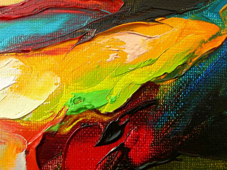 Original Documentary People Painting by Jonas Kunickas