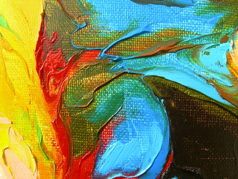 Original Documentary People Painting by Jonas Kunickas