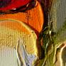 Portrait of famous lithuanian actor.
Ready to hang palette knife oil painting by Jonas Kunickas. Deep physical texture - visible in closeups.
