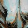 Ready to hang figurative palette knife oil painting by Jonas Kunickas. Deep physical texture - seen in close-up pictures.
Painting captures a young nude woman wearing fur coat.