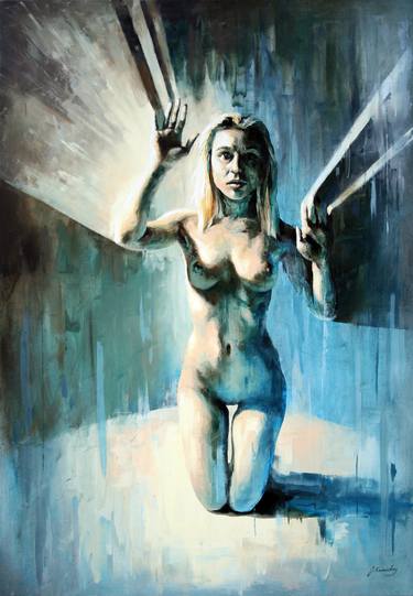 Original Nude Paintings by Jonas Kunickas