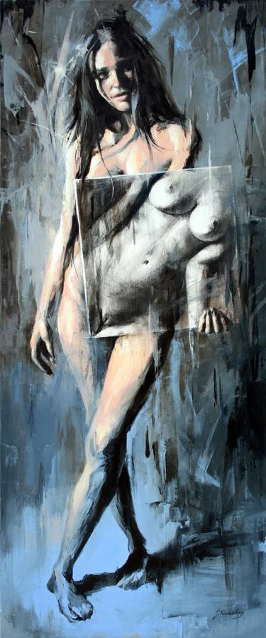 Original Realism Nude Paintings by Jonas Kunickas