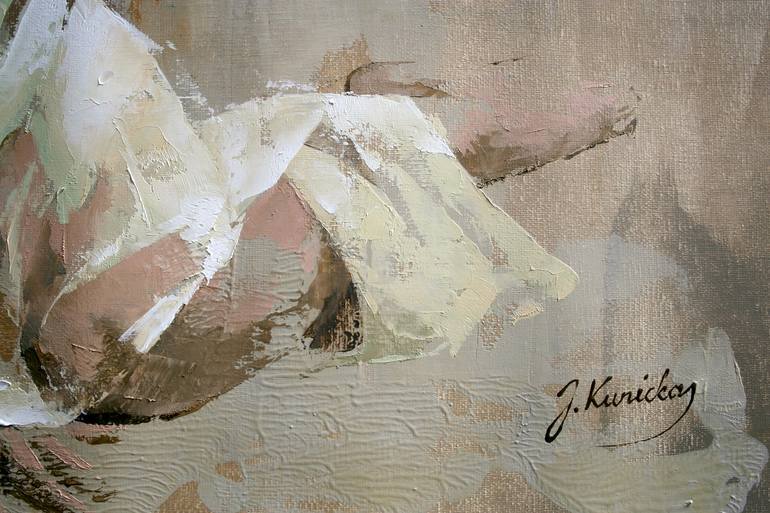 Original Figurative Women Painting by Jonas Kunickas