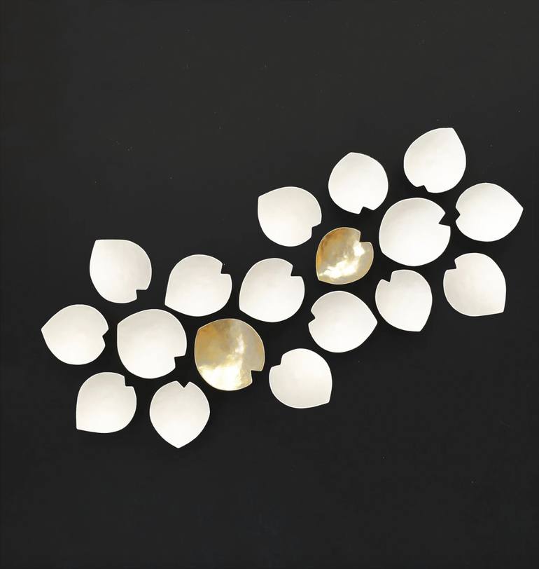Original Abstract Floral Sculpture by Elizabeth Prince