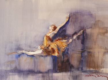 Print of Performing Arts Paintings by Michele Bajona