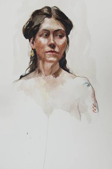 Print of Figurative Portrait Paintings by Michele Bajona