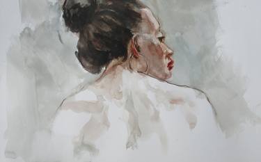 Original Figurative Portrait Paintings by Michele Bajona