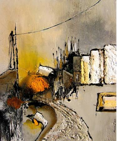 Original Abstract Paintings by Guido Schraner