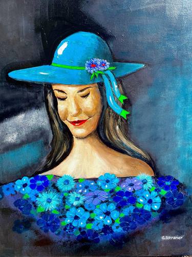 Original Contemporary Fashion Painting by Guido Schraner