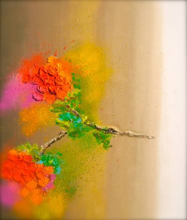Original Impressionism Floral Paintings by Guido Schraner