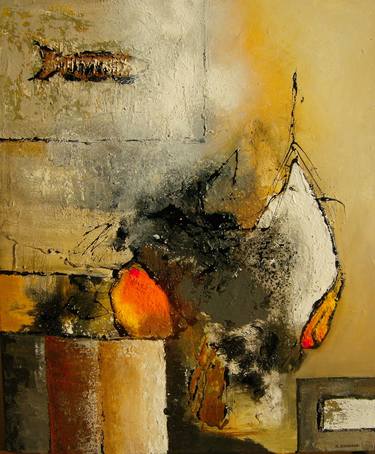 Original Abstract Paintings by Guido Schraner
