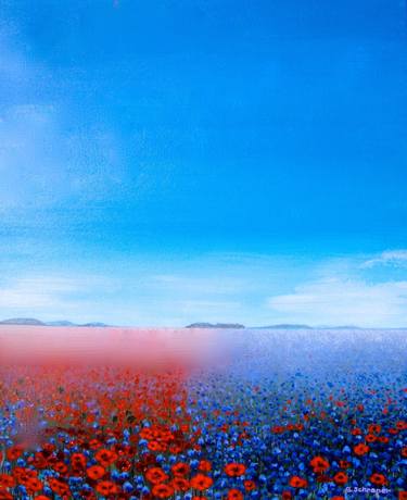 Poppy and cornflower field (Mohn- und Kornblumen-Feld) thumb