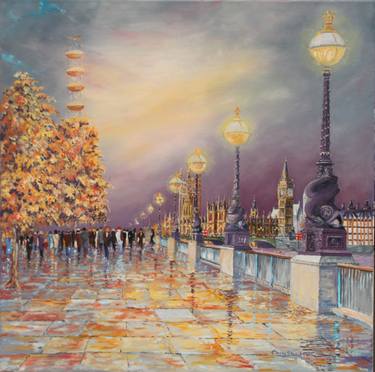 Original Conceptual Landscape Paintings by Chris Sheldrake
