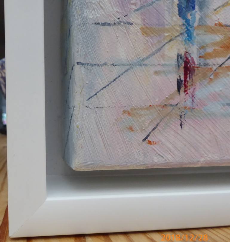 Original Conceptual Abstract Painting by chris sheldrake