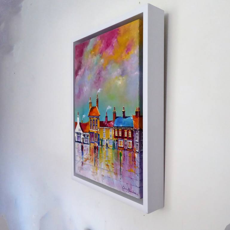 Original Abstract Painting by chris sheldrake