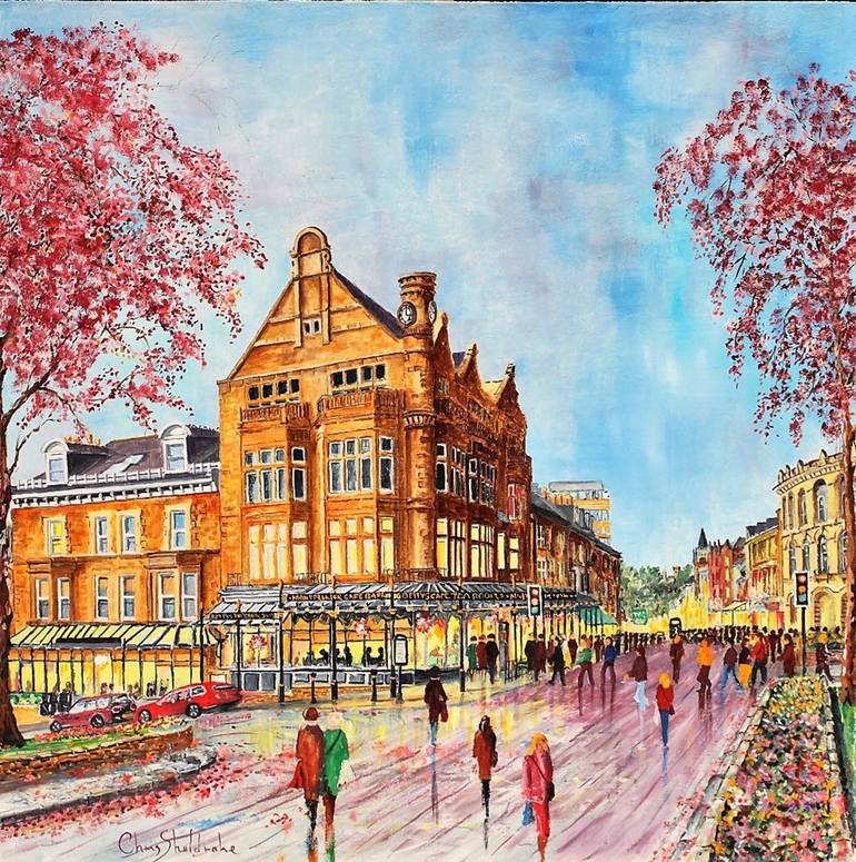 Bettys Harrogate SN 0341 Painting by chris sheldrake Saatchi Art