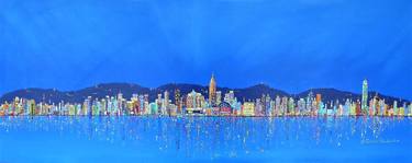 Original Contemporary Architecture Paintings by chris sheldrake