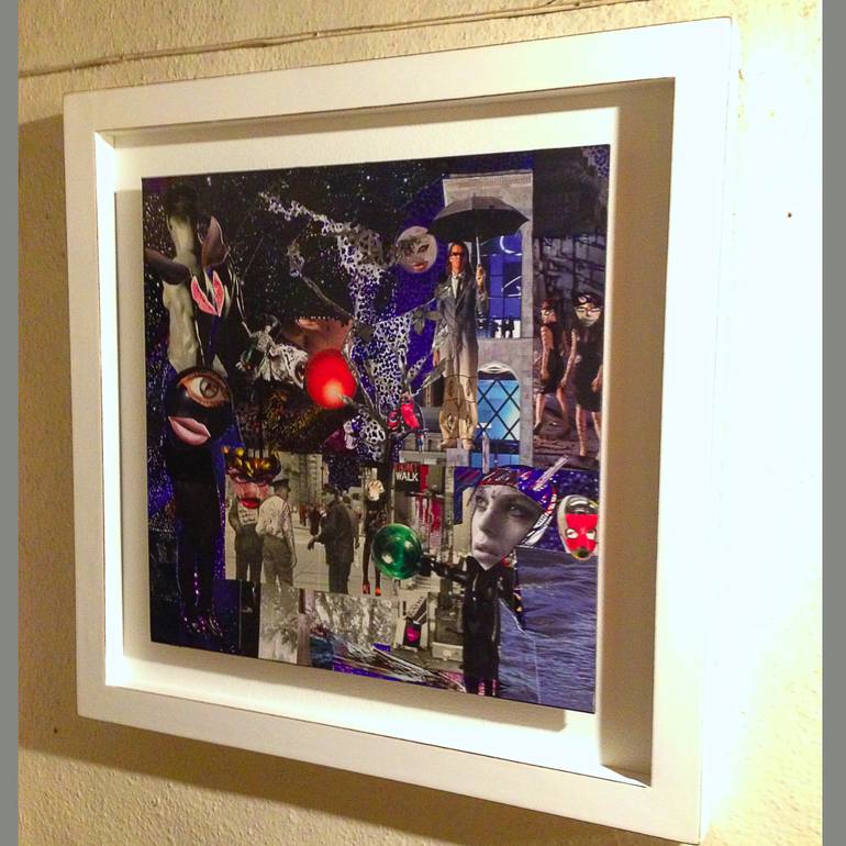 Original Street Art Cities Collage by Riccardo Lanciotto Magris