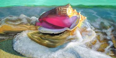 Original Beach Painting by Maritza Tynes
