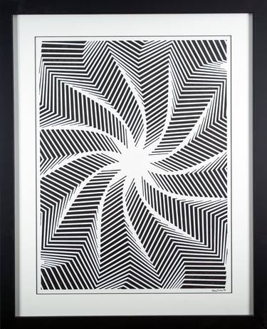 Original Abstract Geometric Drawings by Sean Ward