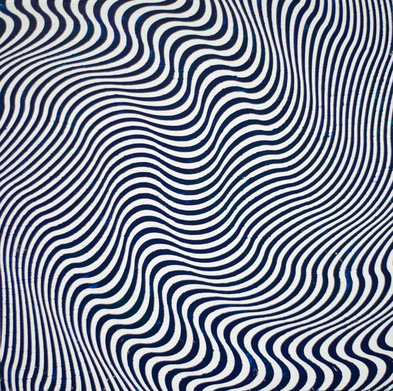 Original Abstract Geometric Paintings by Sean Ward