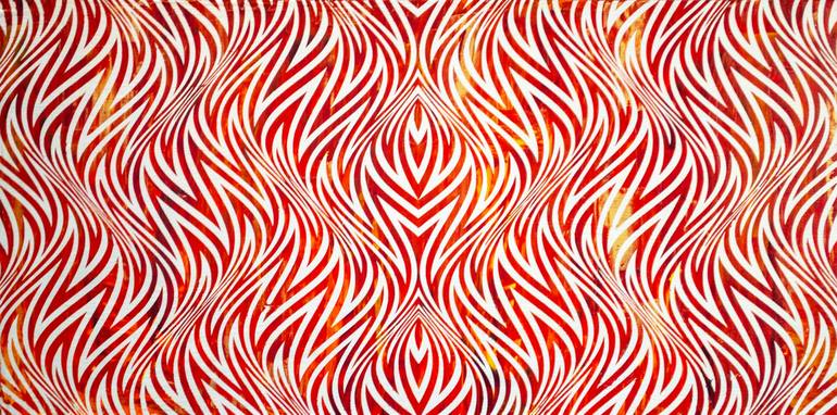 Original Abstract Geometric Paintings by Sean Ward