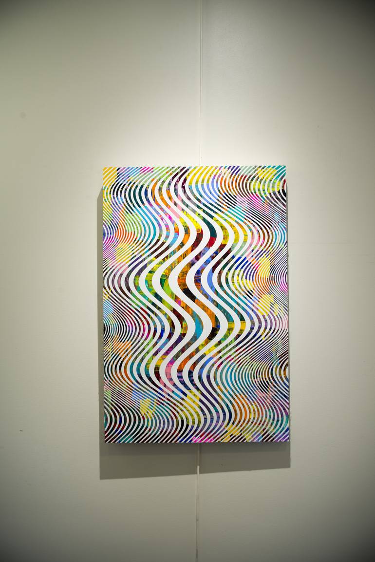 Original Abstract Patterns Painting by Sean Ward