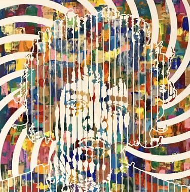 Original Abstract Celebrity Paintings by Sean Ward