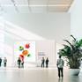 Artwork in a museum space (AI simulation)