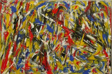 Original Expressionism Abstract Paintings by Karel Van Camp