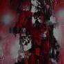 Special " Modern abstract Red:black/white Painting who makes you happy and this by the use of this bright and contrasting colors spontaneous movements in a misty atmosphere .
This painting is the result of my view as painter on the world.
Colorful acrylic  work on Cotton Canvas with wooden stretchers and stapled on the back.
The wide edges(4 cm) are painted red  and are a real prolongation of the painting,so no need to frame it. 
Ready to hang.
Finished with several layers glossy varnish to protect the painting .
Signed on the front and the back with the title and dated on the back.
Made with love and therefore I take care of packing my paintings in a very strong cardboard and a lot of bubbles /foambaord.
A tracking system allows you to follow the package.
Please do contact me if you have any questions what so ever .
I do also accept commissioned work for sold work in a similar way or with other dimensions /colors.
No costs of import are included in the price and are the responsibility of the buyer.I
Please NOTE: The images in context are computer generated and might not be to scale and they are serving only for illustration purposes.
If you wish to become more pictures from different angles do let me know.
Thanks for your visit.
Karel.