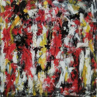 Print of Abstract Expressionism Abstract Paintings by Karel Van Camp