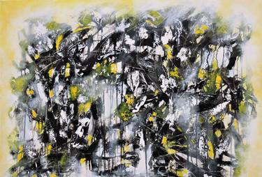 Original Abstract Expressionism Abstract Paintings by Karel Van Camp