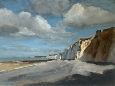 Original Figurative Beach Painting by Sean Ohalloran